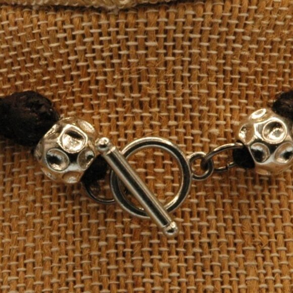 Dynamic Glow in the Dark Green Gothic Wolf on a 19" Black Hemp Handmade Necklace - Picture 3 of 5